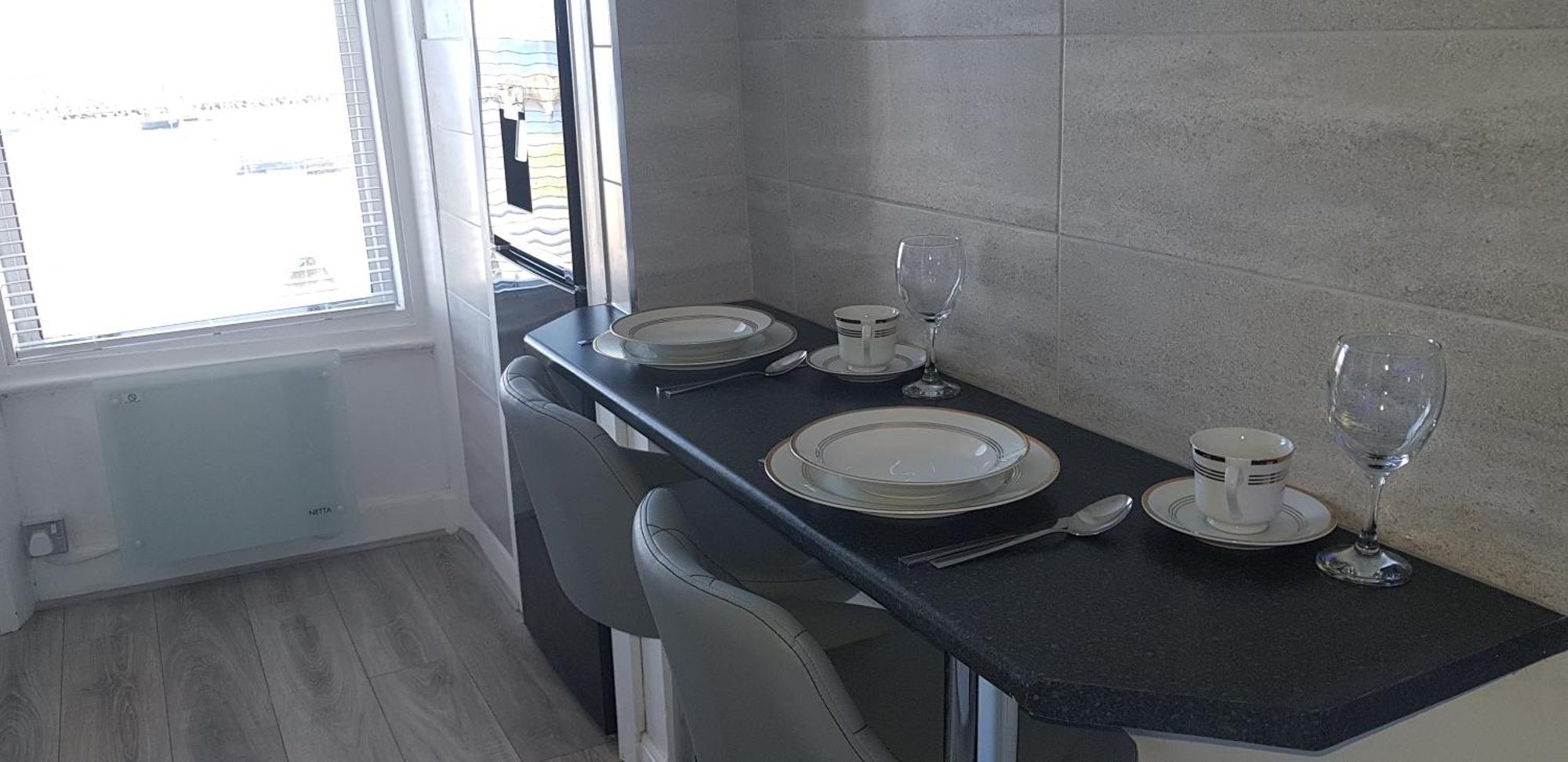 Apartamento 3 Harbour Views Rhôs-on-Sea Exterior foto