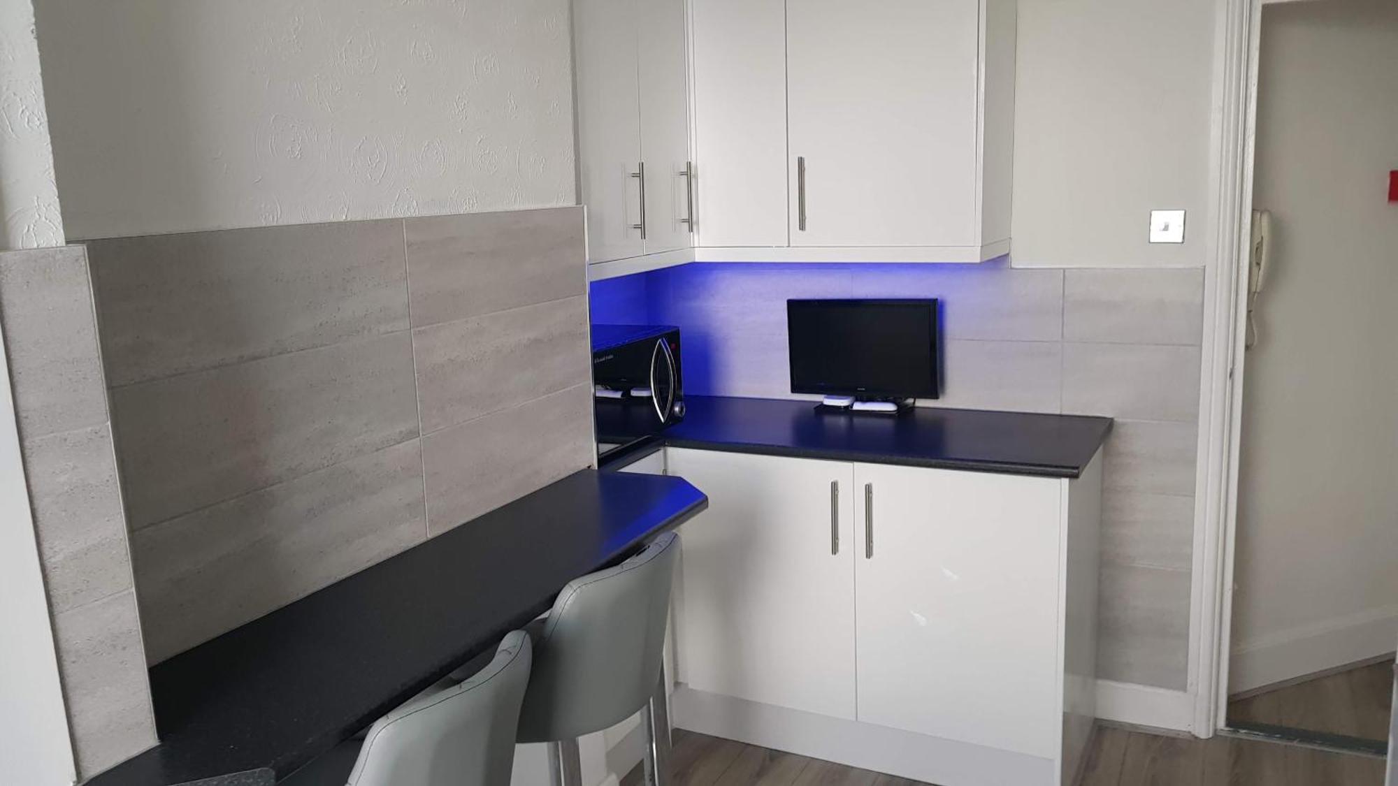 Apartamento 3 Harbour Views Rhôs-on-Sea Exterior foto
